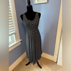 Isabel maternity striped dress size medium